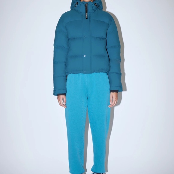 Aritzia Super Puff Shorty in Teal Agate - Picture 9 of 16